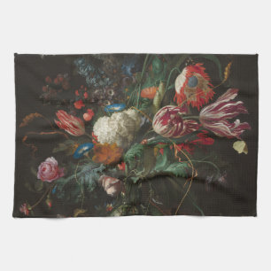 Vase of Flowers - Jan Davidsz. de Heem Theedoek