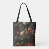 Vase of Flowers - Jan Davidsz. de Heem Tote Bag (Achterkant)