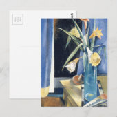 Vase of Flowers - Preston Dickinson Briefkaart (Voorkant / Achterkant)