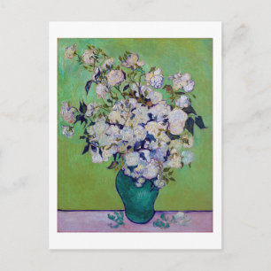 Vase of Rozen, Vincent van Gogh Briefkaart