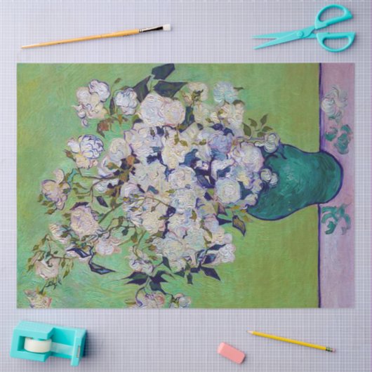 Vase of Rozen, Vincent van Gogh Tissuepapier (Craft)
