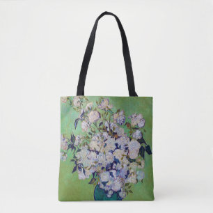 Vase of Rozen, Vincent van Gogh Tote Bag