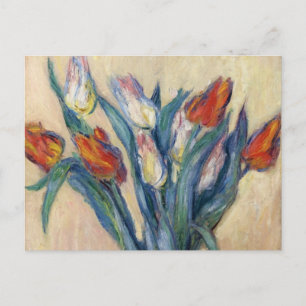 Vase Tulpen - Claude Monet Briefkaart