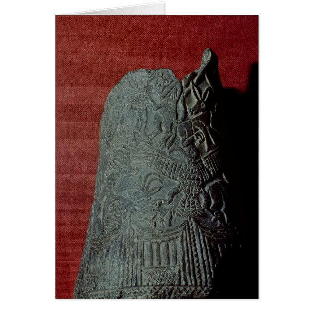 Vase uit Uruk 3rd millennium BC (Voorkant)