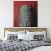 Vase uit Uruk 3rd millennium BC Canvas Afdruk (Insitu (Slaapkamer))