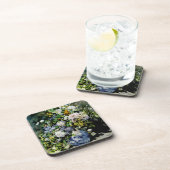 Vase van bloemen bier onderzetter (Rechterzijde)