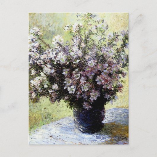 Vase van bloemen briefkaart (Voorkant)