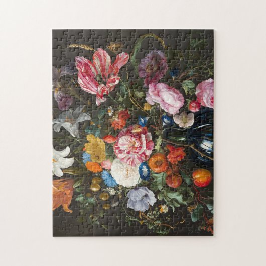 Vase van bloemen. Creator Jan Davidsz de Heem. Legpuzzel (Verticaal)