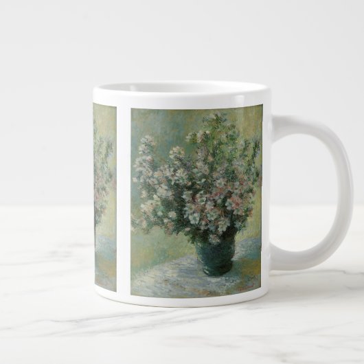 Vase van bloemen door Claude Monet Grote Koffiekop (Rechts)