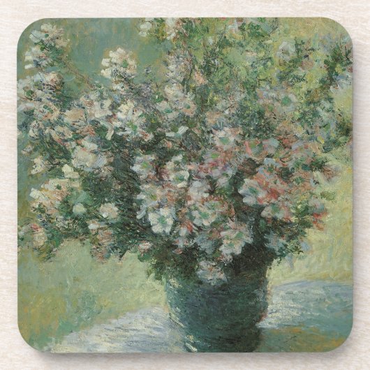 Vase van bloemen door Claude Monet Onderzetter (Voorkant)