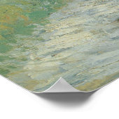 Vase van bloemen door Claude Monet Poster (Hoek)