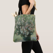 Vase van bloemen door Claude Monet Tote Bag (Dichtbij)