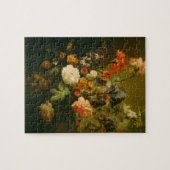 Vase van bloemen door Jan van Huysum Legpuzzel (Horizontaal)