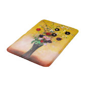 Vase van bloemen door Odilon Redon Badmat (Gekanteld)