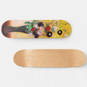 Vase van bloemen door Odilon Redon Persoonlijk Skateboard (Horizontaal)