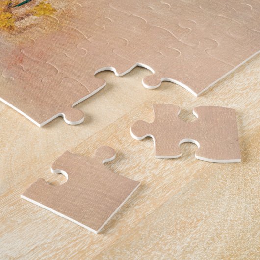 Vase van bloemen door Redon Post-Impressionist Legpuzzel (Zijkant)