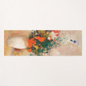 Vase van bloemen door Redon Post-Impressionist Yogamat (Voorkant (horizontaal))
