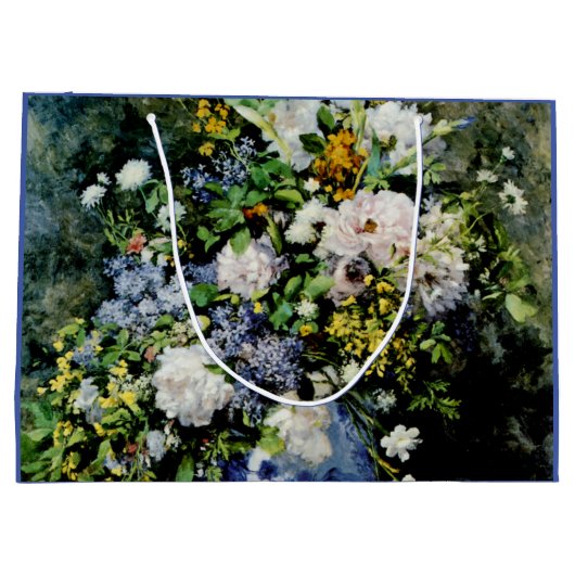 Vase van bloemen Grote Cadezak Groot Cadeauzakje (Achterkant)