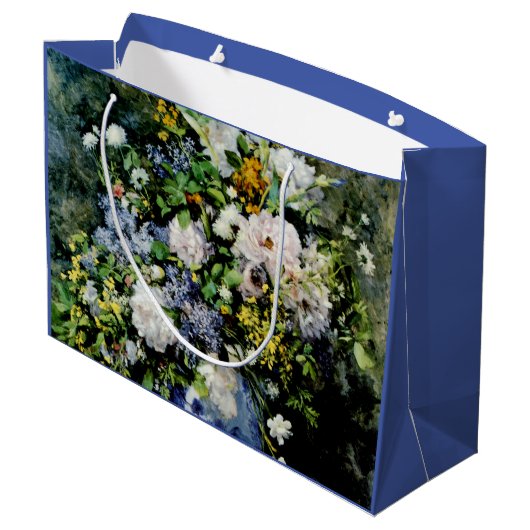 Vase van bloemen Grote Cadezak Groot Cadeauzakje (Achterkant Gekanteld)