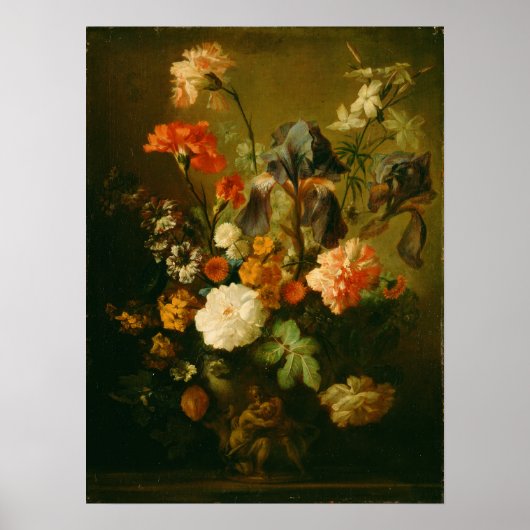 Vase van bloemen II Poster (Voorkant)