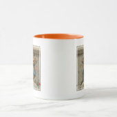 Vase van Bloemen in een Niche Mok (Midden)