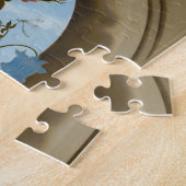 Vase van Bloemen in een Venster, c.1618 Legpuzzel (Zijkant)