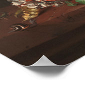 Vase van bloemen - Jan de Heem Fine Art Poster (Hoek)