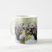Vase van bloemen koffiemok (Voorkant links)