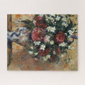 Vase van bloemen legpuzzel (Horizontaal)