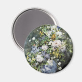 Vase van bloemen magneet (Voorkant / Achterkant)