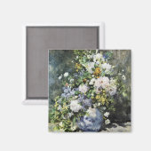 Vase van bloemen magneet (Voorkant / Achterkant)