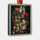 Vase van bloemen metalen ornament (Rechts)