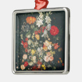 Vase van bloemen metalen ornament (Links)