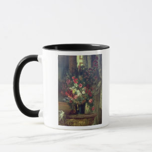 Vase van Bloemen op een Console, 1848-49 Mok
