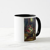 Vase van Bloemen op een Console, 1848-49 Mok (Voorkant rechts)