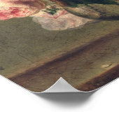 Vase van bloemen poster (Hoek)