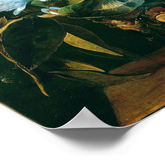 Vase van bloemen poster (Hoek)