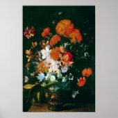 Vase van bloemen poster (Voorkant)