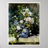Vase van bloemen poster (Voorkant)