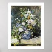 Vase van bloemen poster (Voorkant)