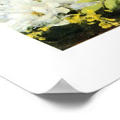 Vase van bloemen poster (Hoek)