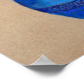 Vase van bloemen, Redon Poster (Hoek)