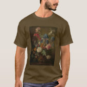 Vase van bloemen t-shirt (Voorkant)
