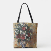 Vase van bloemen tote bag (Achterkant)