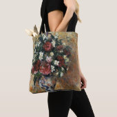 Vase van bloemen tote bag (Dichtbij)