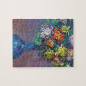 Vase van Chrysanthemums Claude Monet Legpuzzel (Horizontaal)