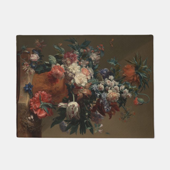 Vase van de bloemen - Jan van Huysum Deurmat (Voorkant)