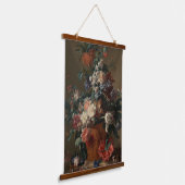 Vase van de bloemen - Jan van Huysum Hangend Wandkleed (Gebogen)