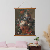 Vase van de bloemen - Jan van Huysum Hangend Wandkleed (Slaapkamer)