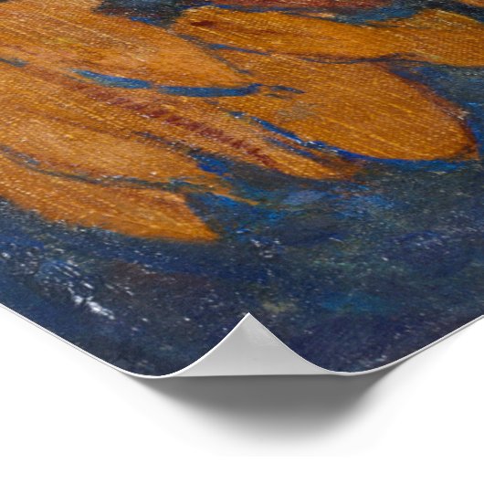 Vase van de bloemen Odilon Redon Franse olieverf Poster (Hoek)